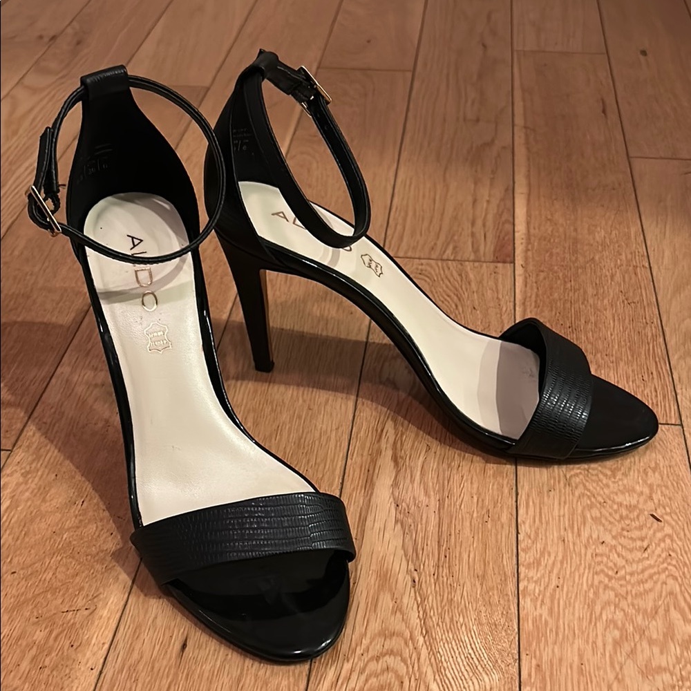 ALDO Black Women's Heeled Sandals